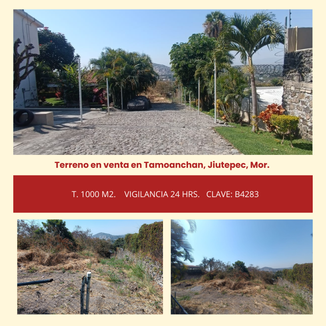 Terrenos en Tamoanchan