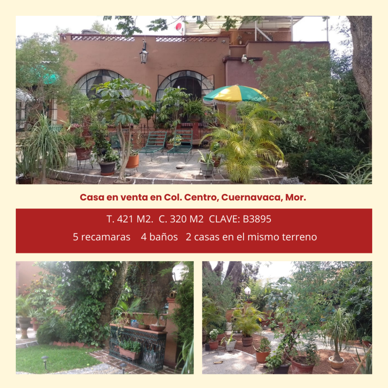 Casas en Centro