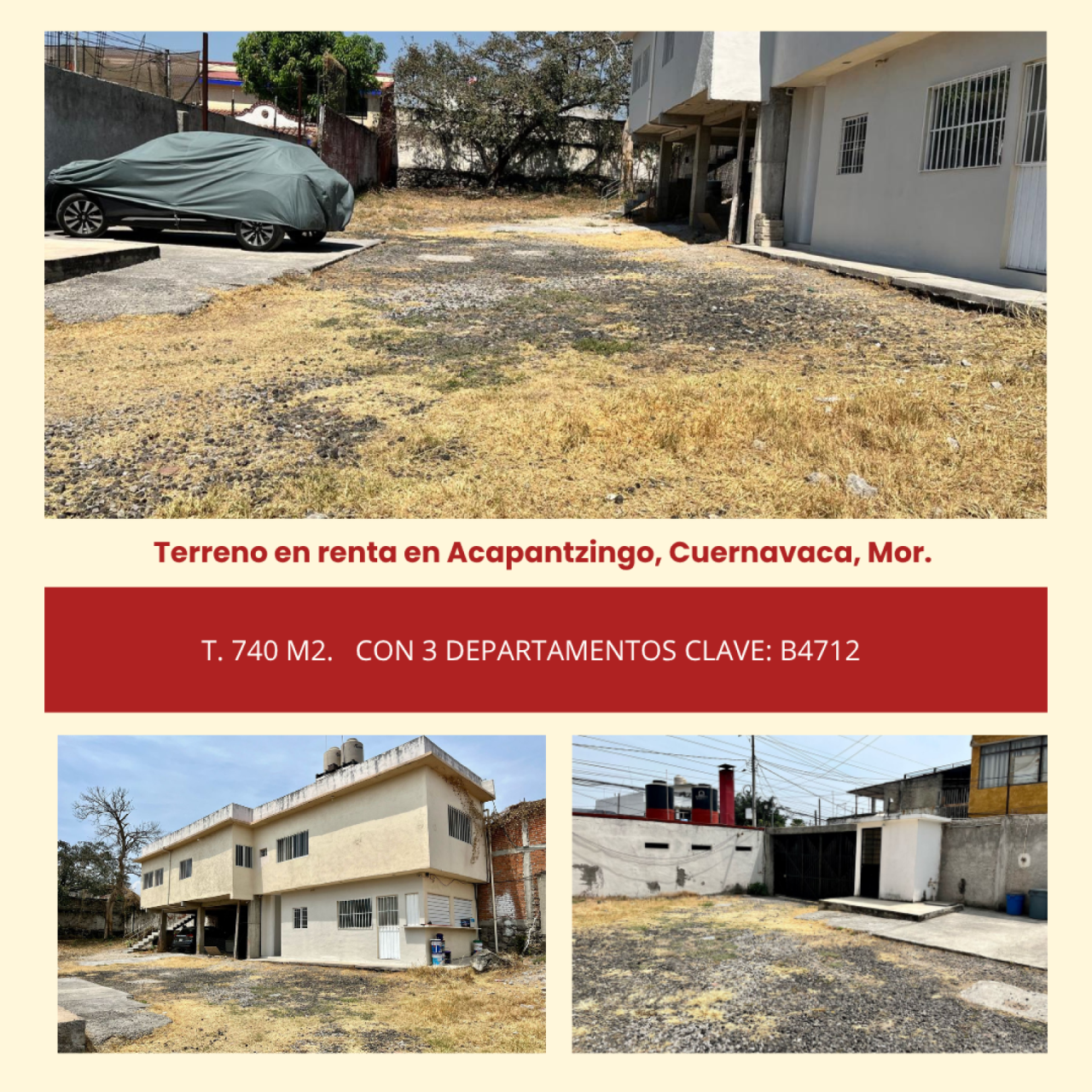Terrenos en Acapantzingo