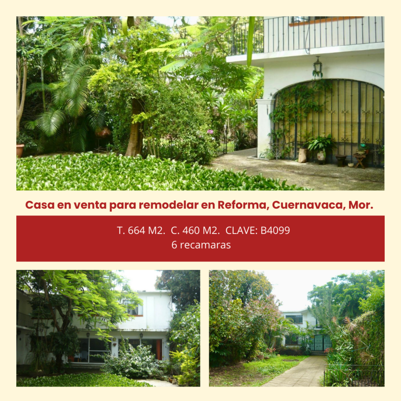 Casas en Reforma